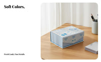 Flutter-Wing Photocard Box Dustproof Idol Card Storage Case Multi-Functional
