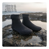 Long-Lasting Construction 3mm Neoprene Diving Socks Foot Protection 3mm Neoprene Socks Flexible & Comfortable Safeguarding Footwear for Snorkeling