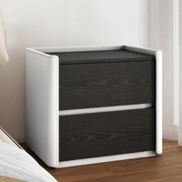 Light Luxury Aesthetic Bedside Storage Unit Minimalist design Single-Drawer End Table with Shelf Modern Design Nightstand Sturdy Construction for Homeowners, Apartment Dwellers, Students, Small Spaces, Guest Room, Hotel, Office