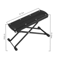 Adjustable Guitar Footrest Sturdy Folding Footrest for Guitarists