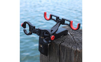 Fishing Rod Holder with Clamp Heavy-Duty Clamp-on Rod Holder Stable Hardware for Anglers
