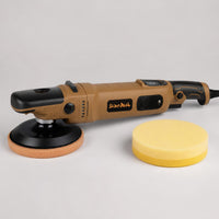 Corded Car Polisher, Random Orbital Polisher 220V for Car Detailing, Variable Speed Polisher for Wet Sanding & Paint Correction