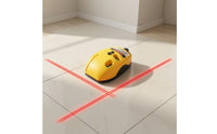 Compact Square Laser with Bubble Vials Portable 90-Degree Laser Level Accurate Tool for Tilers, DIYers, Woodworkers, Tile Installation, Squaring, Woodworking
