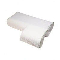 Contoured Memory Foam Sleeping Pillow Textured Side-Lying Support Pillow