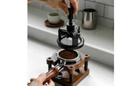Espresso Coffee Grounds Distributor Smooth Rotation Coffee Pin Distributor 304 Stainless Steel Rotating for Baristas, Home Kitchen