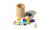 Color Sorting Toy Fine Motor Color Matching Toy Child-Centered Sorting Game for Young Children, Preschoolers, Homeschool, Playroom