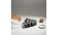 Fly Tying Organizer Slots Fishing Gear Rubber Rings