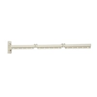 Wall Hanger with Folding Arm Foldable Wall-Mounted Clothes Rack Fold-Away Garment Rack for Apartment