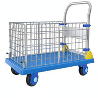 Fenced Base Trolley Portable Folding Base Trolley High Load Capacity