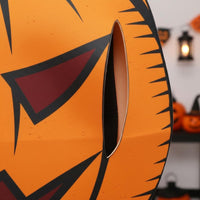 Sponge Pumpkin Suit Cartoon Style Pumpkin Costume Lightweight Jack-O'-Lantern Tunic for Halloween