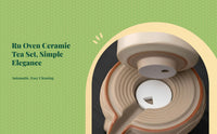 Ru Kiln Ceramic Teapot Automatic Gongfu Tea Set Mill Design
