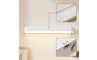 3 Color Modes LED Desk Lamp with Mount Dimmable LED Desk Lamp Adjustable Reading Light Compact for Students