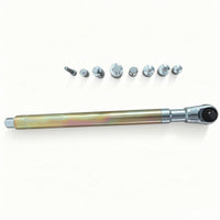Ratchet Wrench with Sockets Chrome coating 1/2 Inch  Drive Ratchet Wrench Reversible Socket Set for Home Mechanics, Automotive Repair