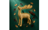 Elk Bottle Opener Engraved Brass Elk Opener Gold-Toned Deer Desk Ornament