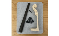 Steel Core Strings 4/4 Cello Parts Kit Maple Cello Neck Set for Luthiers, Instrument Makers, Music Workshop