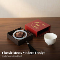Chinese Design Jewelry Box Elegant Design Sliding Drawer Gift Box Decorative Keepsake Traditional Jewelry Organizer for Women, Bride, Gifting, Bedroom
