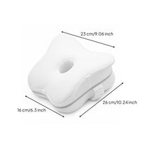 Memory Foam Knee Pillow Removable Knee Pillow with Strap Ergonomic for Bed Rest
