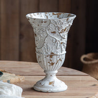 European Style Resin Tabletop Flower Arrangement Container Vintage Decor