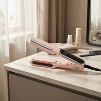 Hair Straightener Dual-Voltage Voltage Flat Iron Hair Straightener Flat Iron Anti-Frizz Appliance Smooth for Travelers, Travel