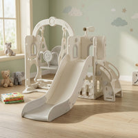 Young Child Climber and Slide Playset Young Child Climber with Slide Activity Center for Young Children, Preschoolers, Playroom, Living Room