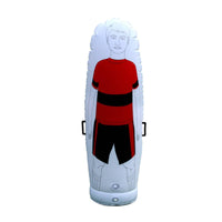 Soccer Training Mannequin with Pump Weighted Base Inflatable Defender Free Kick Wall Portable for Coaches, Target Practice