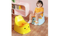 Easy to Clean Cartoon Training Potty Removable Bowl Kids Potty Chair Non-Slip Base for Toddlers, Girls
