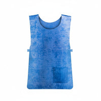 Water Activated Cooling Vest Sleeveless Water-Evaporating Cooling Vest Absorbent Apparel for Outdoor Workers, Tourists, Hot Weather, Travel