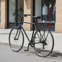 Cylindrical Rear Cycle Rack Compact Rear Bike Rack Universal Carrier Adjustable for City Riding