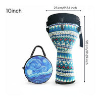Includes Carry Bag African Djembe Drum Lightweight Tunable Djembe Percussion Instrument for Students