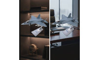 Fighter Jet Model Diecast Fighter Jet Model Decorative for Showcase Cabinet
