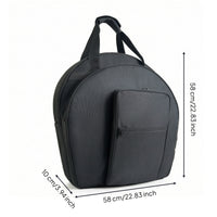 Cymbals Bag Padded Cymbals Bag with Shoulder Strap Portable for Percussionists
