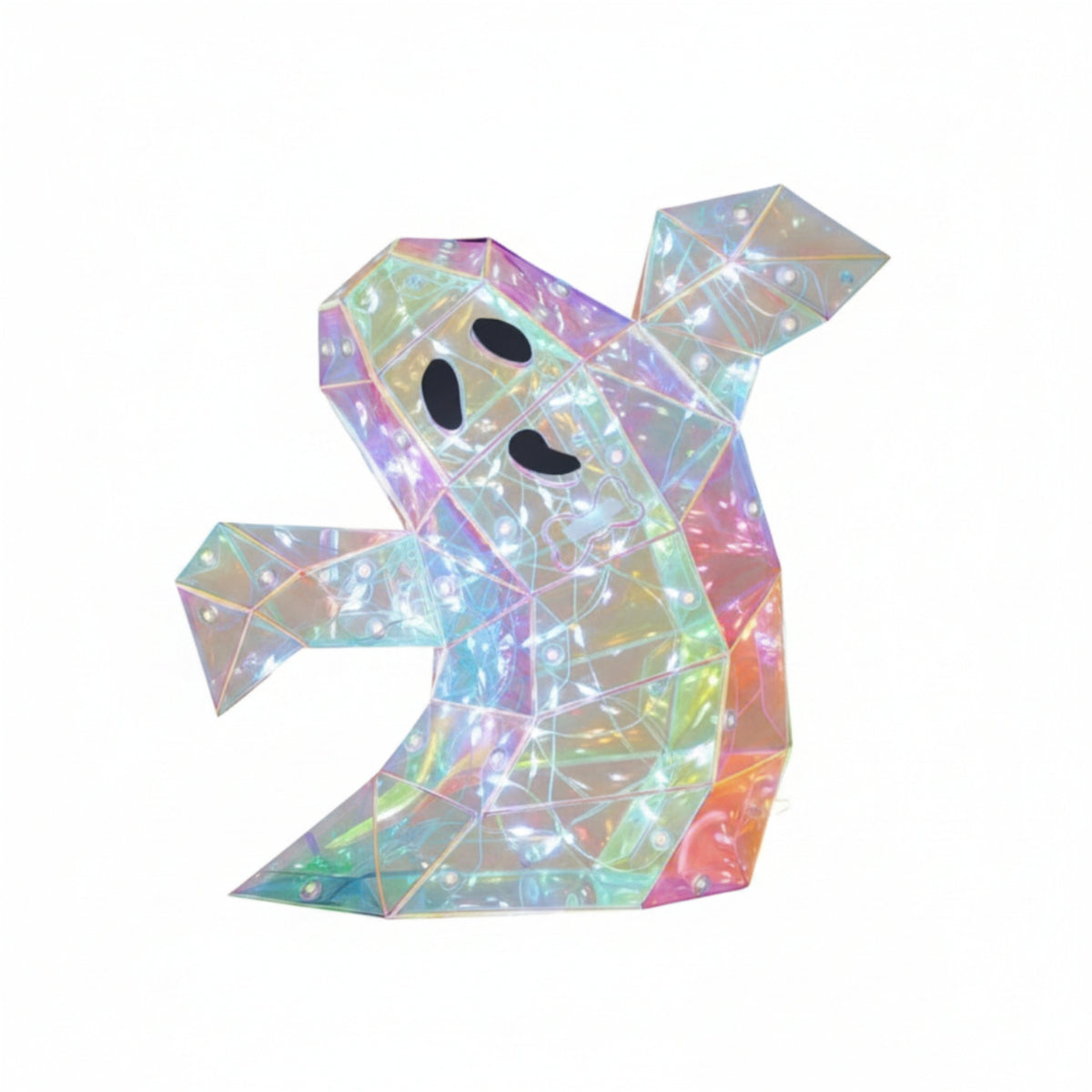 Ghost Night Light Shimmering LED Ghost Light Glowing for Entryway