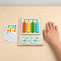 Wooden Puzzle for Kids Ages 4 to 6, Preschool Educational Material, Educational Game for Dexterity