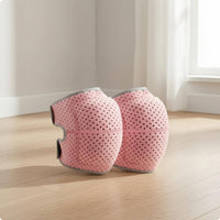 Adult Knee Pads Cushioned Wrap-Around Knee Pads Protective Gear Perforated Stitched Seams for Crawling