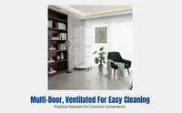 Acrylic Luxury Automatic Cat Litter Box, Sturdy Wood Cat Cabinet, Indoor Cat Villa, Cat Enclosure