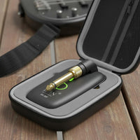 Rechargeable Wireless Guitar Transmitter Receiver USB-C Connector Charging Guitar Wireless Transmitter 7 Channels Music Accessory Anti-Interference for Bass Players, Stage, Rehearsal, Home Studio