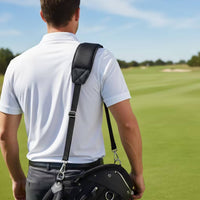 Golf Bag Shoulder Strap Comfortable Golf Bag Strap with Clips Thick Padded Adjustable for Golfers