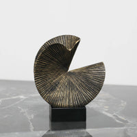Geometric Sculpture Abstract Tabletop Sculpture Modern Shelf Decor for Homeowners, Living Room