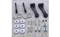 Chute Latch Kit Replacement Chute Latch with Hardware Metal Construction Grade for Lawn Mower, Garden Tractor
