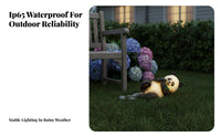 Waterproof Solar Panda Light Ambient Lighting Panda Garden Light Automatic On/deactivate for Patio, Pathway