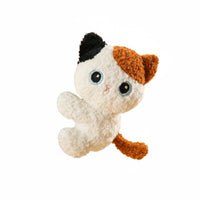 Cute Car Clip Plushie Soft Clasp-on Soft Toy Toy for Girls, Desk