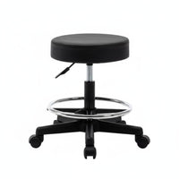 Adjustable Rolling Stool Optional Spine Support Assistance Adjustable Round Rotating Stool High Weight Capacity Easy to Assemble