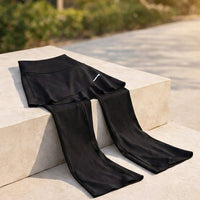 Leggings for Women UK with Pockets for Gym and Workout, High Waisted Nylon Material for Enhanced Compression, Elastic Flared Style