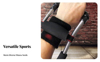 Strengthen Muscles Wrist Forearm Exerciser Heavy Duty Carbon Steel Springs Wrist Strength Coach Comfortable Foam Padding for Athletes, Gym