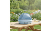 Snail Terrarium Ventilated Snail Habitat with Handle Breeding Box Transparent Terrarium with Handle Detachable for Children