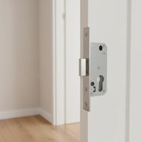 Aluminum Door Lock Mechanism Construction Single Latch Lock Body Heavy Duty for Experts, DIY Enthusiasts, Home Use, Office Doors