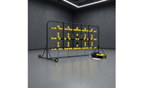 Soccer Rebounder Freestanding Soccer Deflection Training Frame Stable Training Gear for Goalkeepers