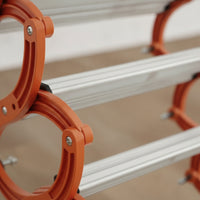 Retractable Attic Ladder Space-Saving Pull down Attic Ladder Foldable Folding Loft Staircase for Homeowners, Mezzanine