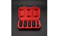 5 Pieces Socket Set Double-Ended Sockets Portable Tire Sockets for Mechanics, Garage