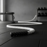 Heavy-Duty Battle Rope Braided Battle Rope with Shielded Wrap Thick Long-Lasting for Fitness Enthusiasts, Athletes, Functional Fitness, Home Gym